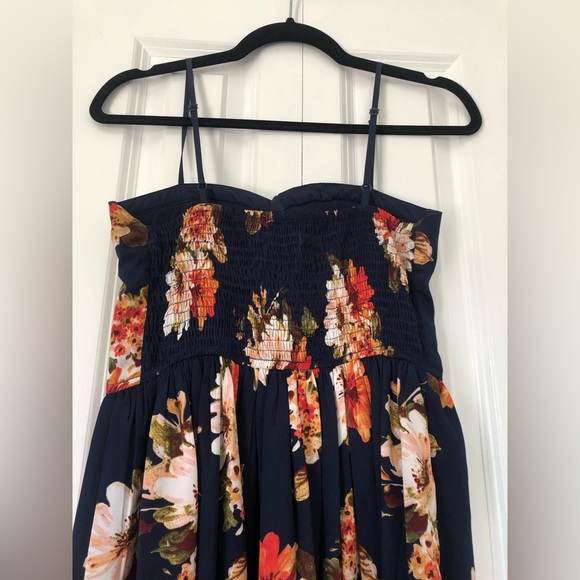 Band of gypsies navy floral dress - Picture 5 of 14